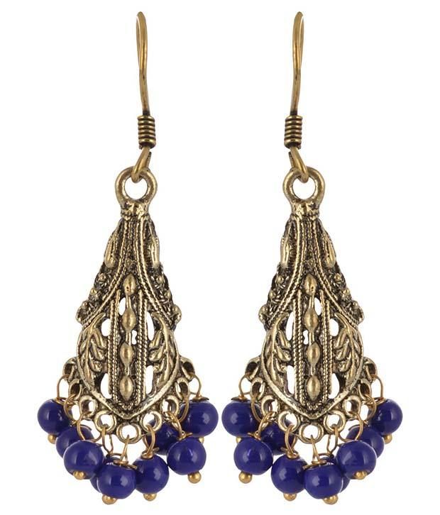 Subharpit Edgy Alloy Indian Dangle Earring For Woman /& Girls