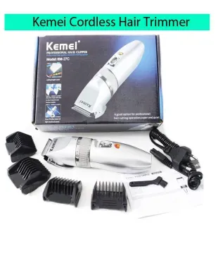 Kemei KM 27C Rechargeable Professional Hair Trimmer for Men