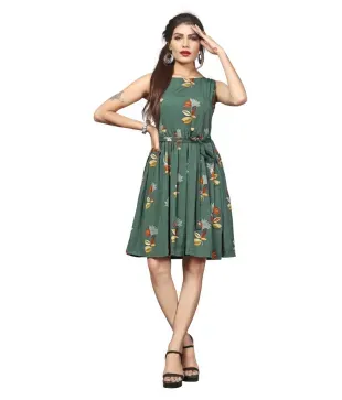 Peevisa Poly Cotton Grey A Line Dress Buy Peevisa Poly Cotton Grey A Line Dress Online At Best Prices In India On Snapdeal